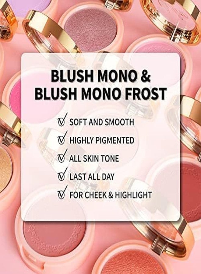 OULAC Blush Makeup Powder Mauve| Natural Matte Blush Cool Tone Skin Light Meidum | Buildable & Light Weight Smooth| Cruelty-Free blush Vegan | 4.8g 11 Fatal Seduction - Image 4